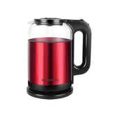 Hausberg 1.8 Lt Gizli Rezistanslı Elektrikli Su Isıtıcı Kettle Kırmızı